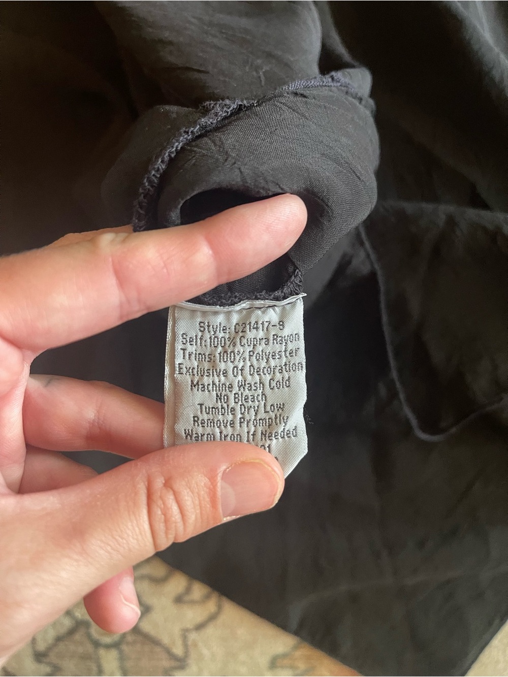 Johnny Was Black Rona Tunic - Picture 4 of 4